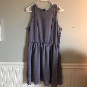 Eggplant purple dress